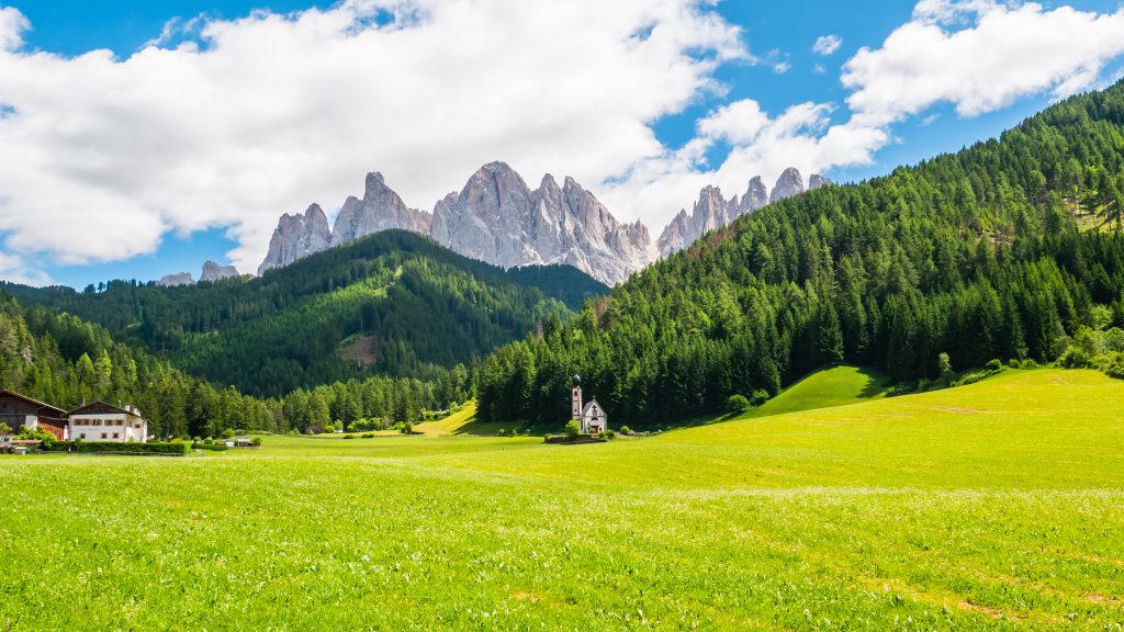 Viewpoint of St.John Church
Belvedere della chiesa di San Giovanni (Funes Valley) Majestic Dolomites